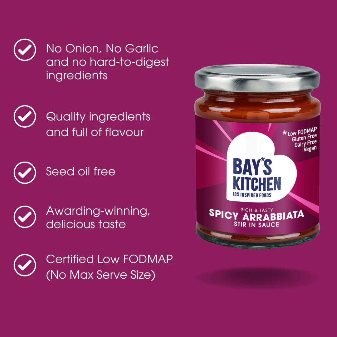 Spicy Arrabbiata Stir-in Sauce 260g – Low FODMAP, Gluten Free & Vegan - Image 4