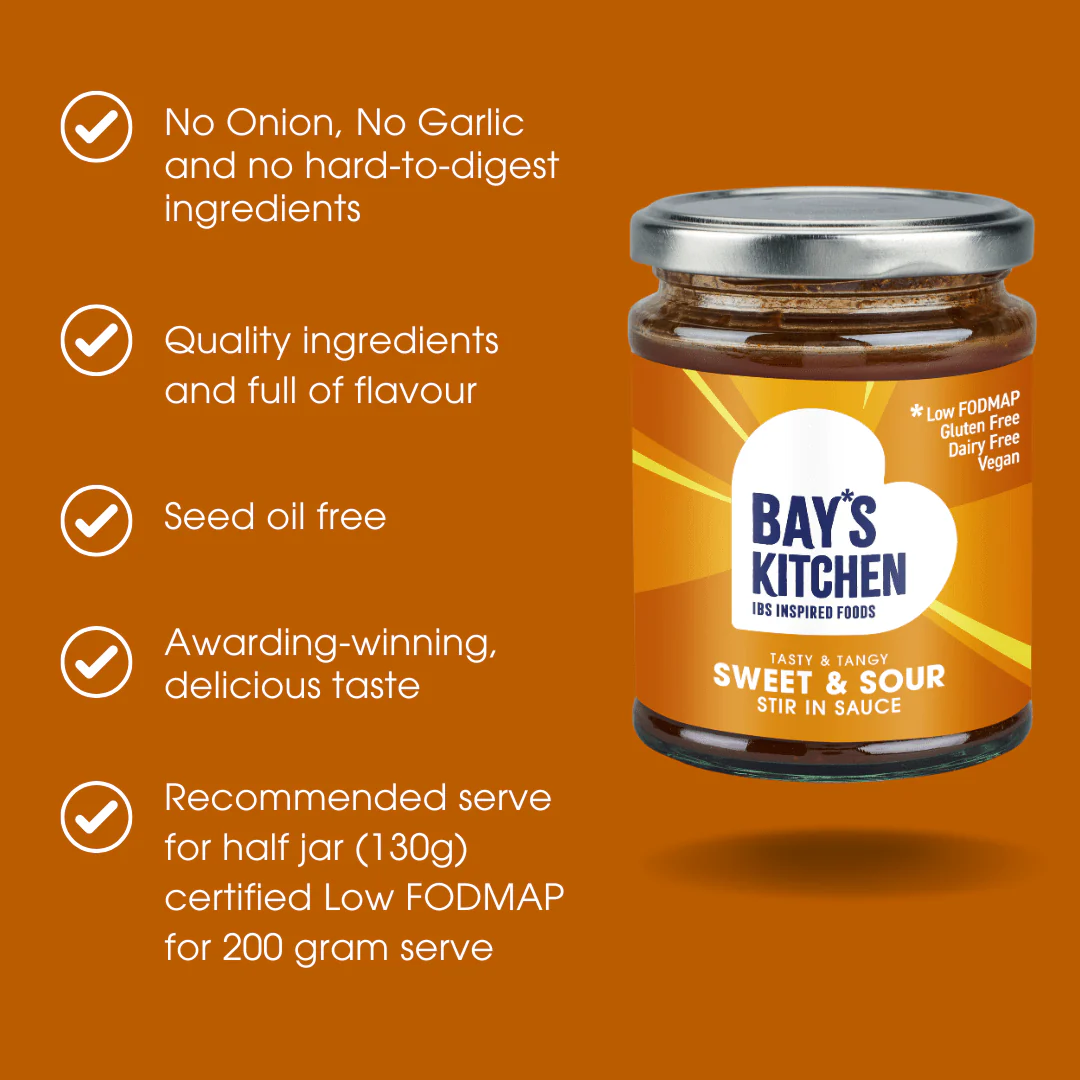 Sweet & Sour Stir-in Sauce 260g – Low FODMAP, Gluten Free & Vegan - Image 4