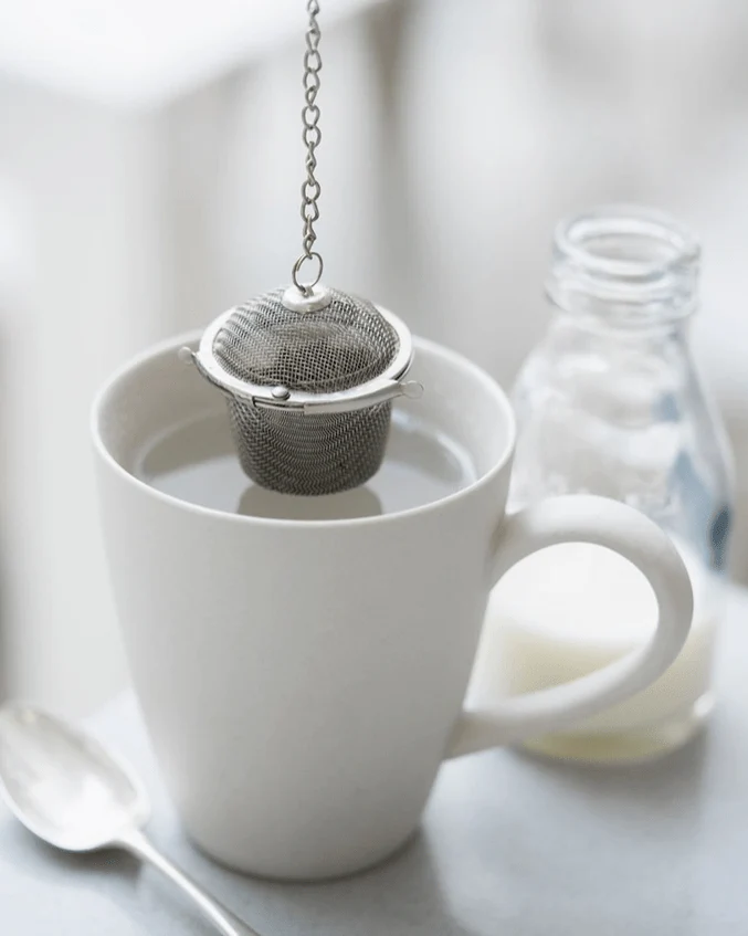 Tea Basket - Stainless Steel Loose Leaf Tea Infuser - Image 2