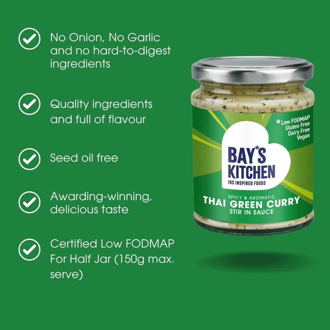 Thai Green Curry Stir-in Sauce 260g – Low FODMAP, Gluten Free & Vegan - Image 4