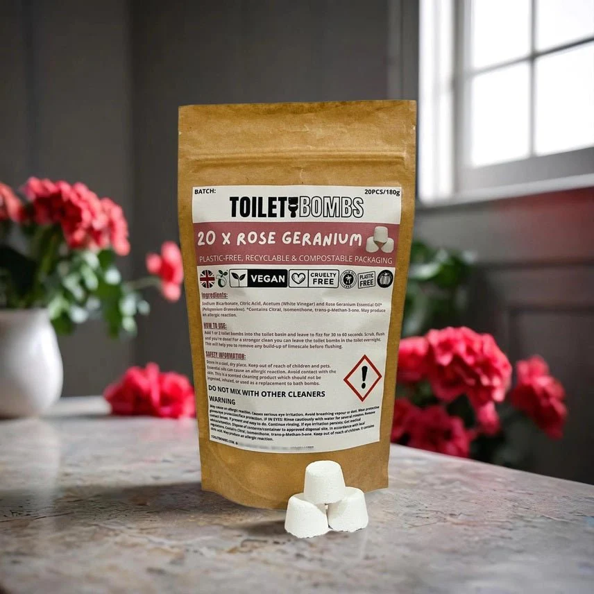 Eco Friendly Toilet Cleaning Bombs - 20 Pack - Image 7