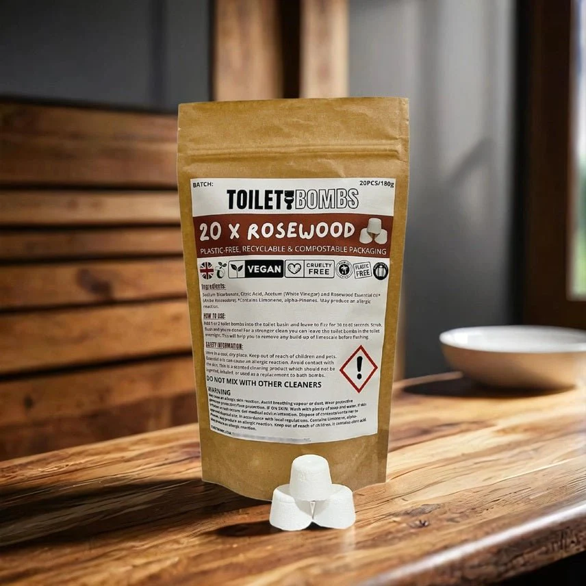 Eco Friendly Toilet Cleaning Bombs - 20 Pack - Image 9