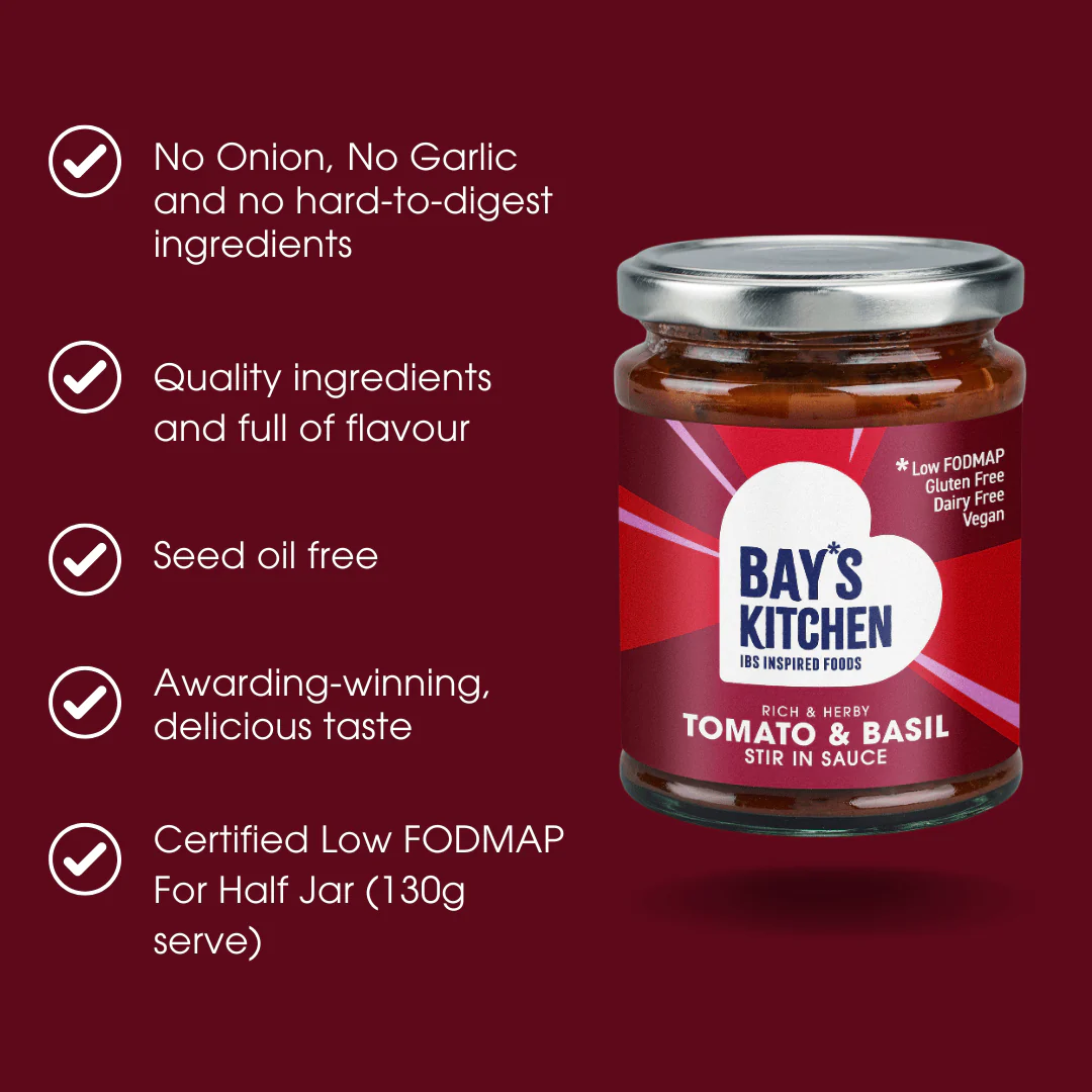 Tomato & Basil Stir-in Sauce 260g – Low FODMAP & Gluten Free - Image 4