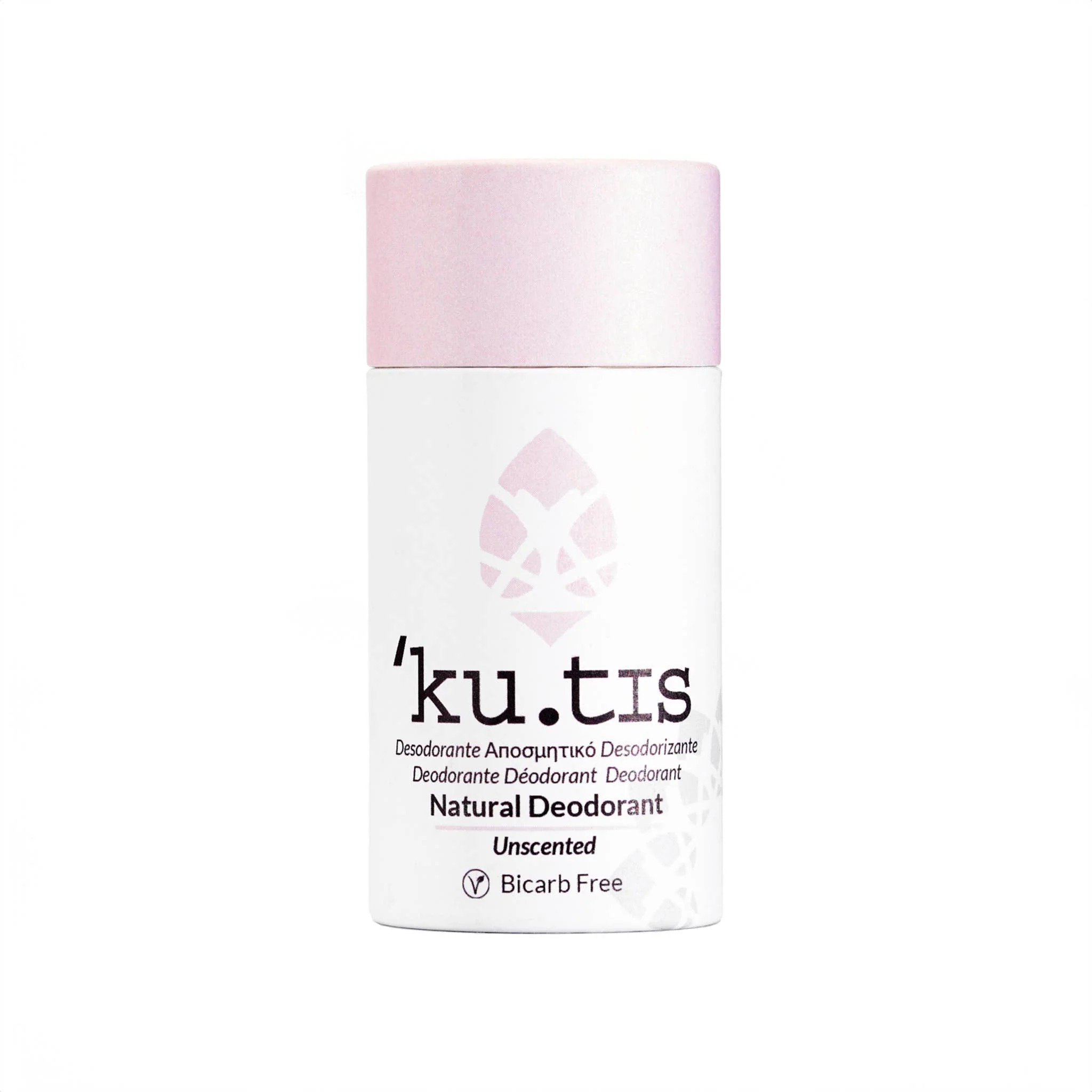 Unscented Natural Bicarb Free Roll On Eco Friendly Deodrant, Plastic Free Anti Perspirant