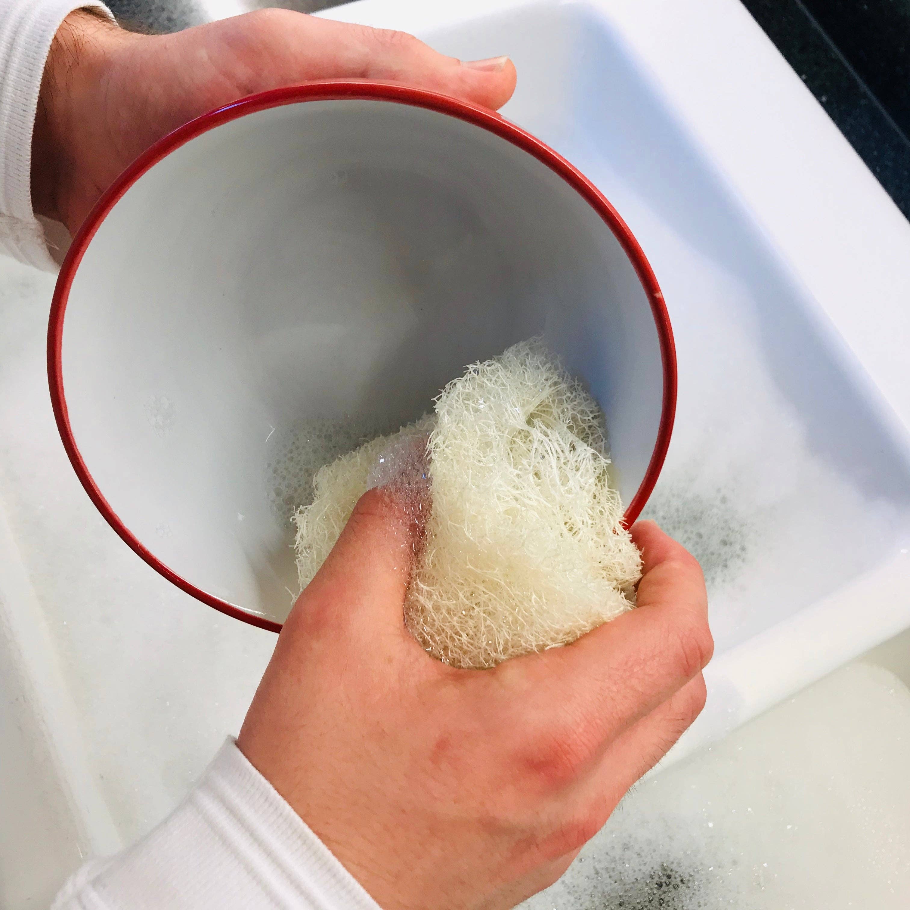 Loofah Washing Up Sponge | 2 Pack - Image 3