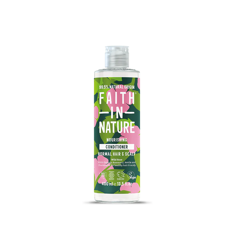 Faith In Nature Wild Rose Conditioner for Normal Hair | 400ml