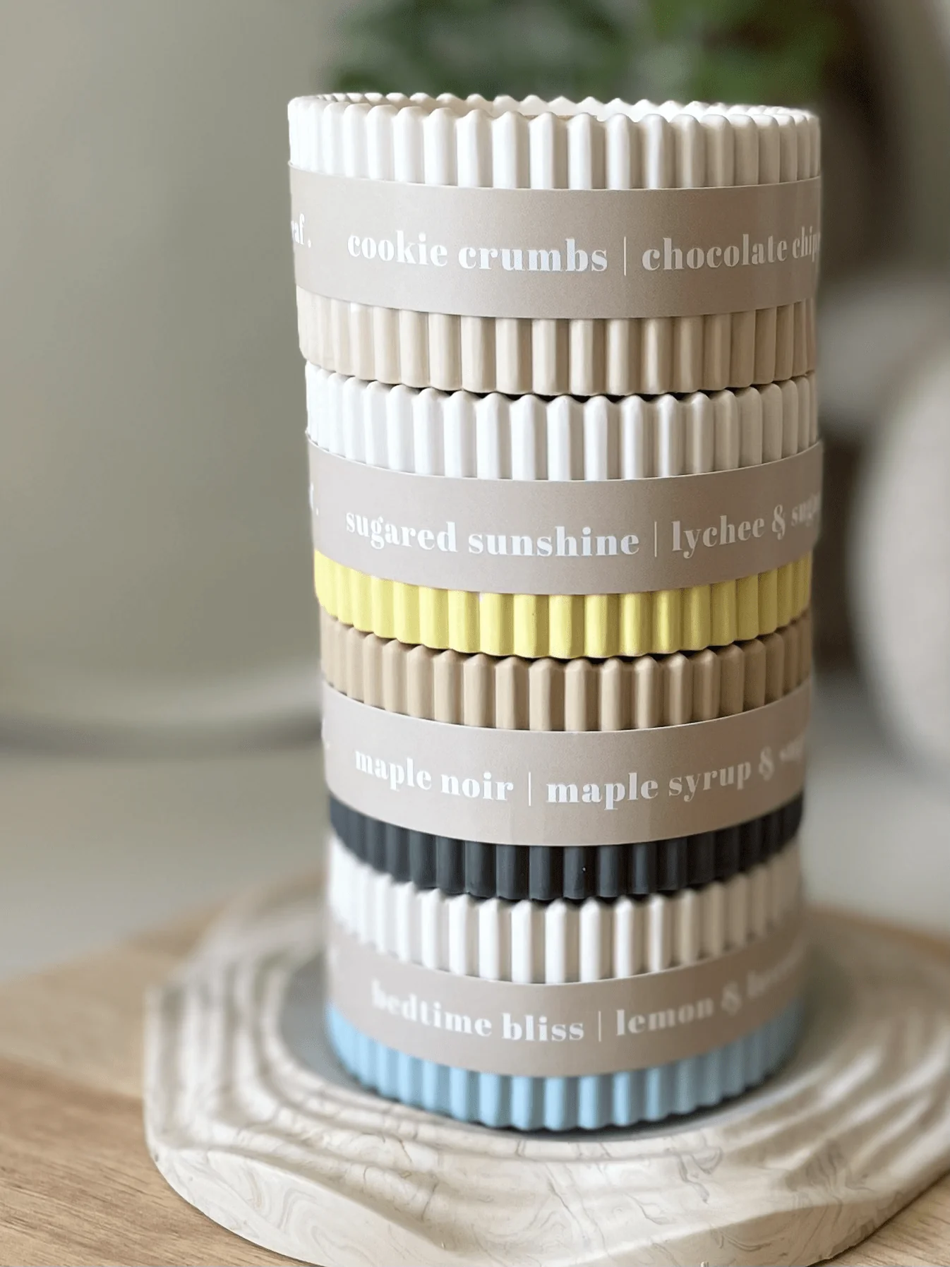Wildflower Stoneware Soy Candle – Eco-Friendly Floral Home Fragrance - Image 8