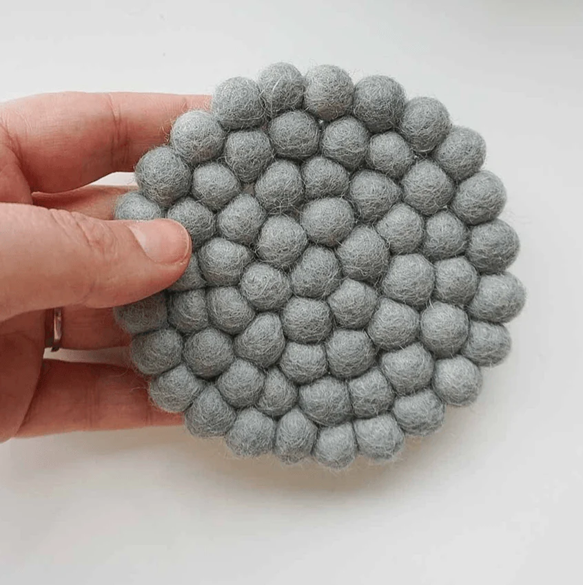 Wool Felt Hand Made Coaster - Image 5