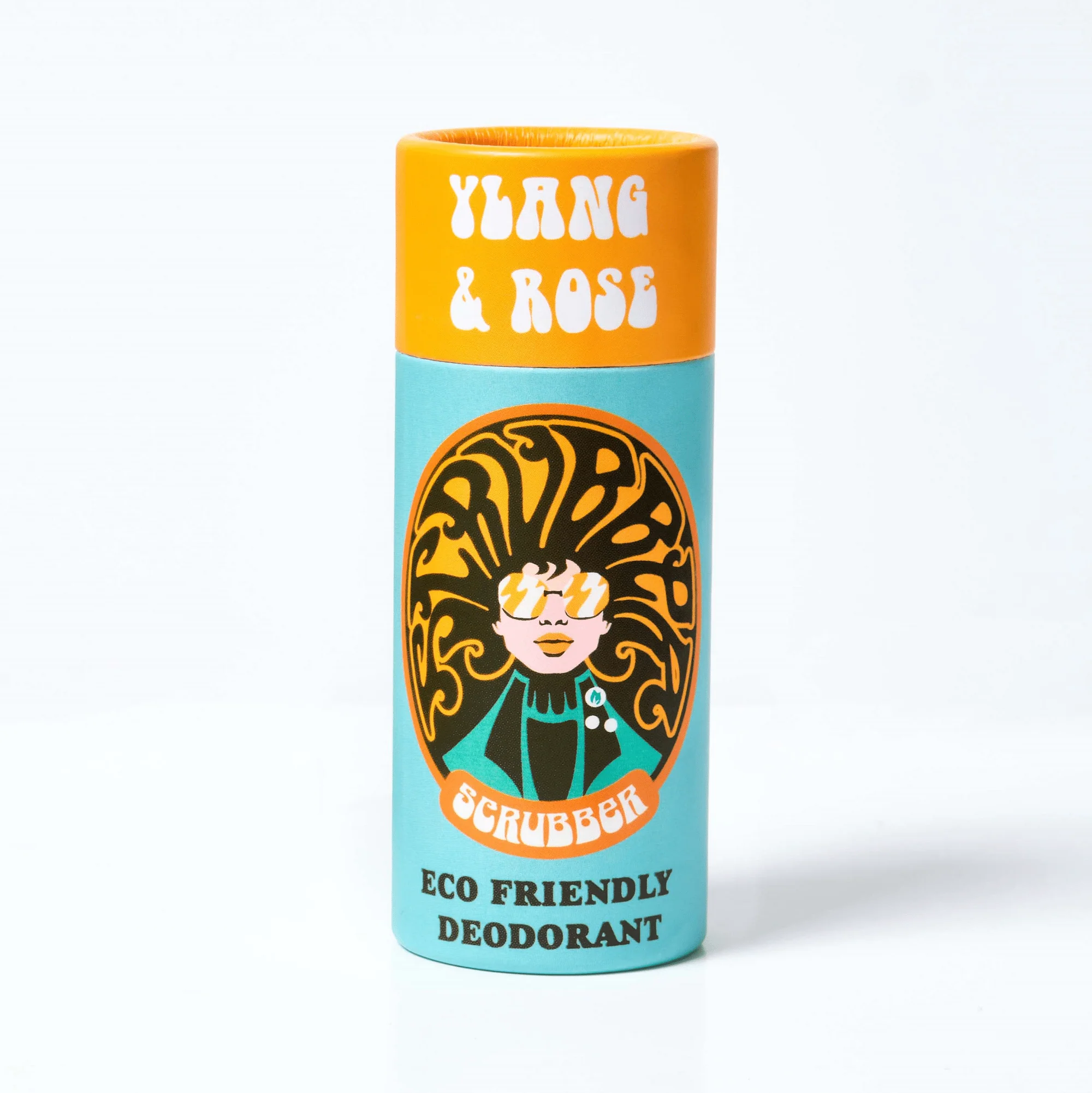 Ylang & Rose Roll On Eco Friendly Deodorant, Plastic Free Extra Sensitive Anti Perspirant