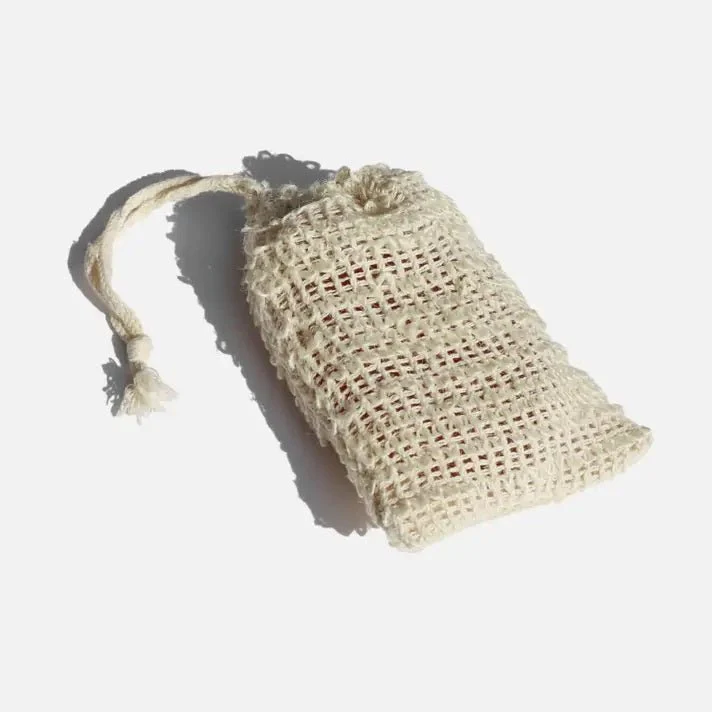 Zero Waste Club Natural Sisal Soap Pouch - Image 3