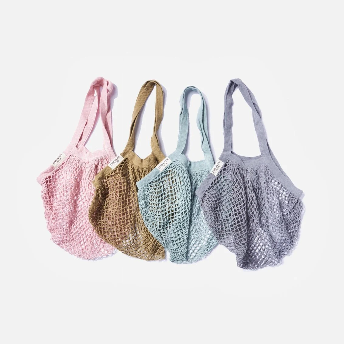 Zero Waste Club Organic Cotton Mesh Shopping Bags - Image 11